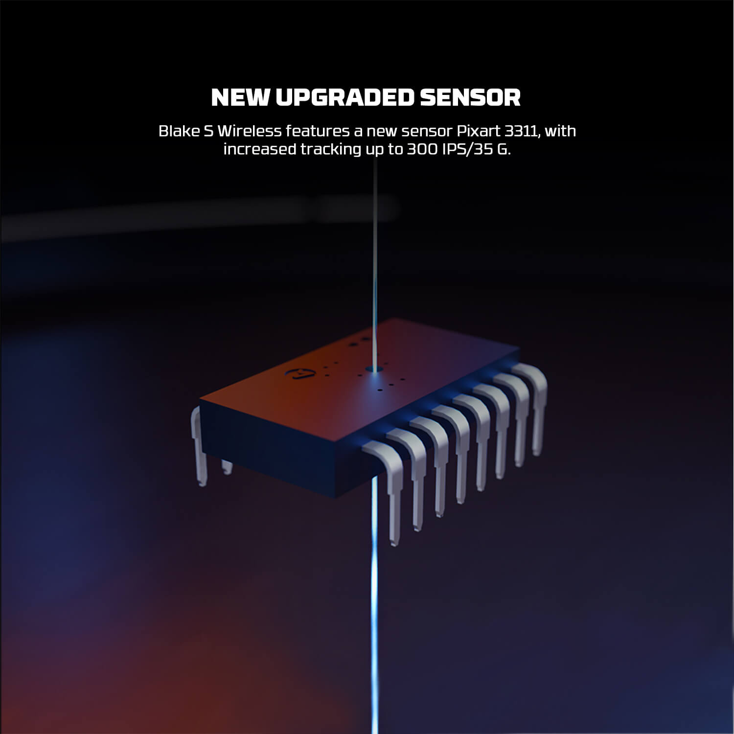 FANTECH WGC5S BLAKE S DUAL MODE WIRELESS GAMING MOUSE