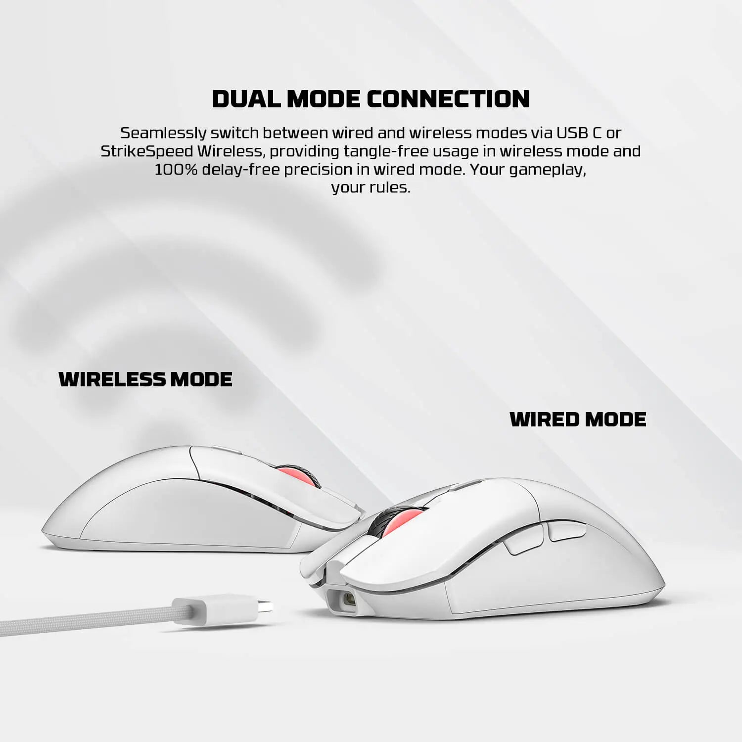 FANTECH WGC5S BLAKE S DUAL MODE WIRELESS GAMING MOUSE