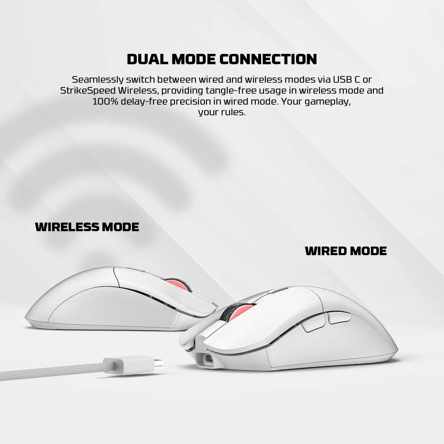 FANTECH WGC5S BLAKE S DUAL MODE WIRELESS GAMING MOUSE
