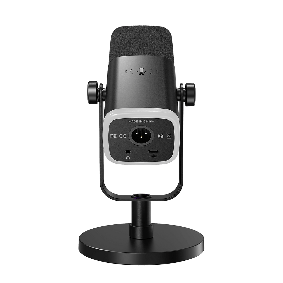 FIFINE AmpliGame AM8 USB/XLR Dynamic Microphone with RGB