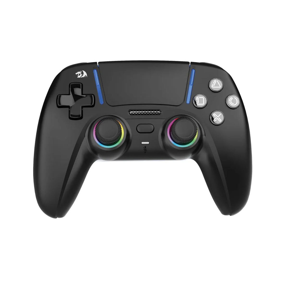 Redragon kaiser g832 wireless gamingpad for ps5 hall effect joystick trigger mechanical d-pad macro - console