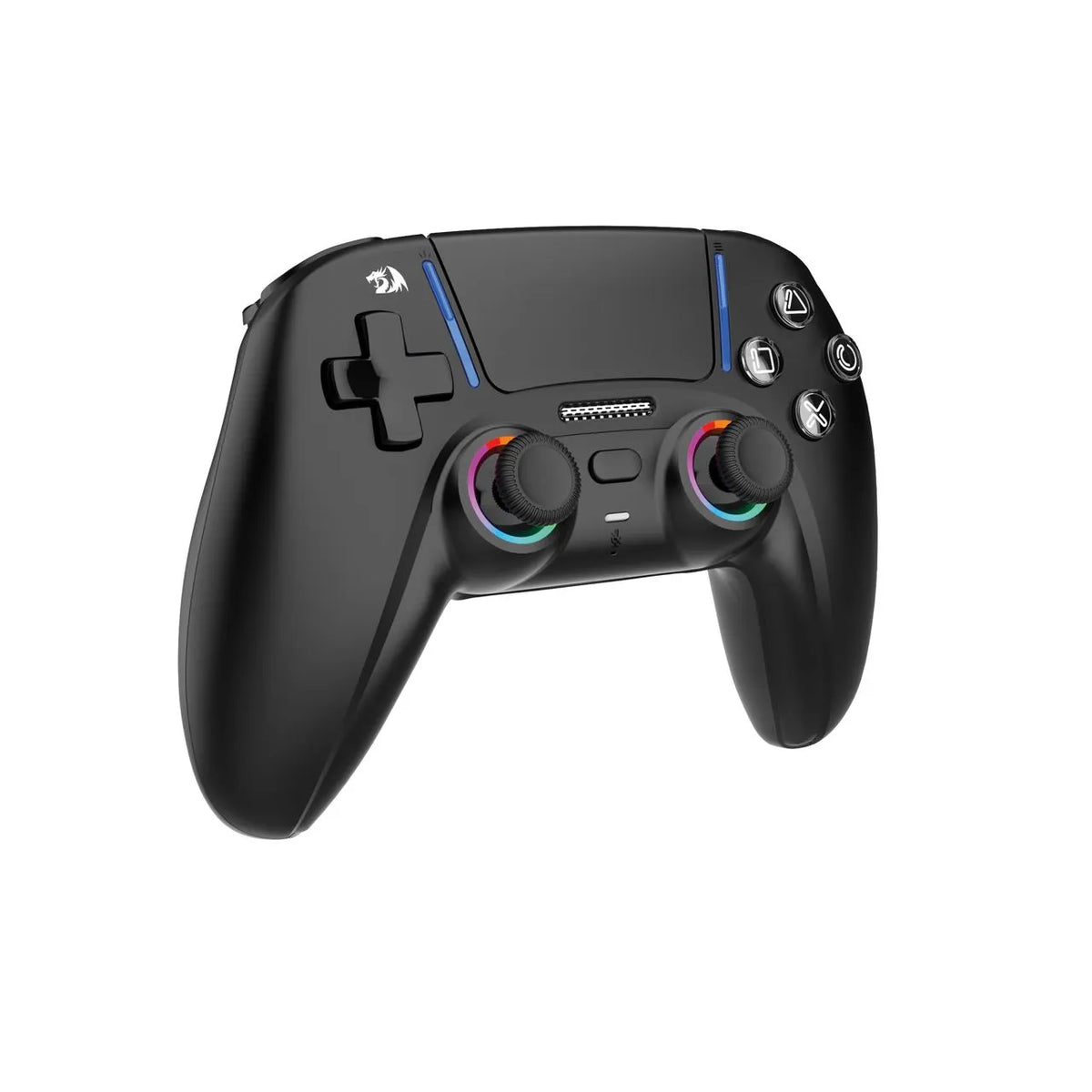 Redragon kaiser g832 wireless gamingpad for ps5 hall effect joystick trigger mechanical d-pad macro - console