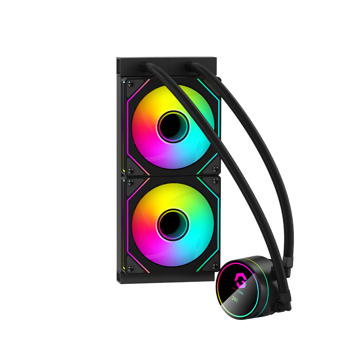 Gameon - go-240 kraken ii a380 liquid cpu cooler - pc hardware