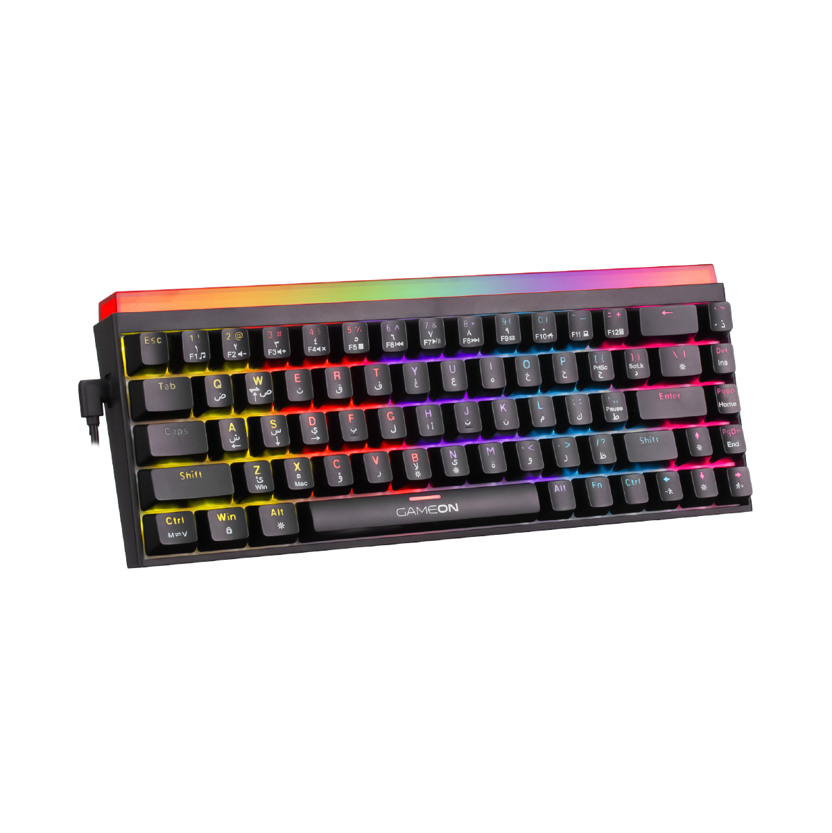 GAMEON PRIMEX Series GO-MK260-RS 60% RGB Mechanical