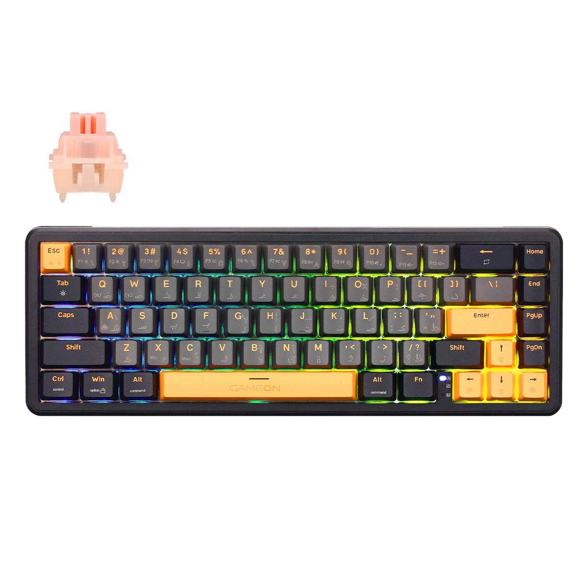 GAMEON VOLT Series GOMGK68-RS 60% RGB Magnetic