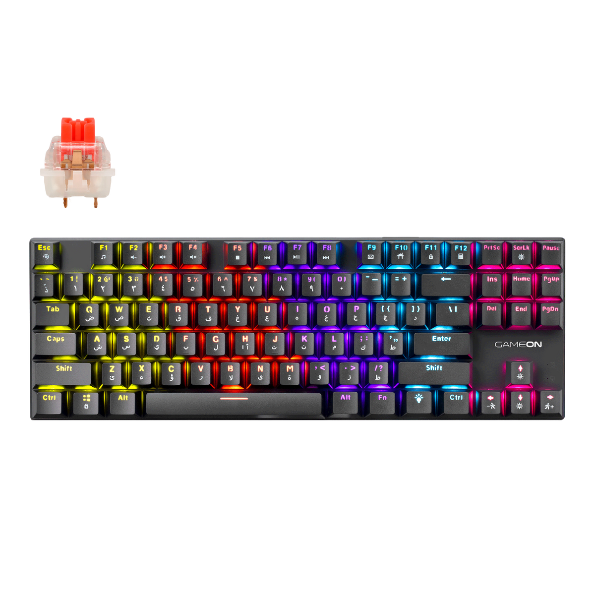 GAMEON KENORA Series GOMK87-RS 80% RGB Mechanical