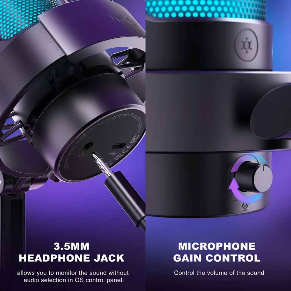 FIFINE AmpliGame A8 USB Condenser Microphone