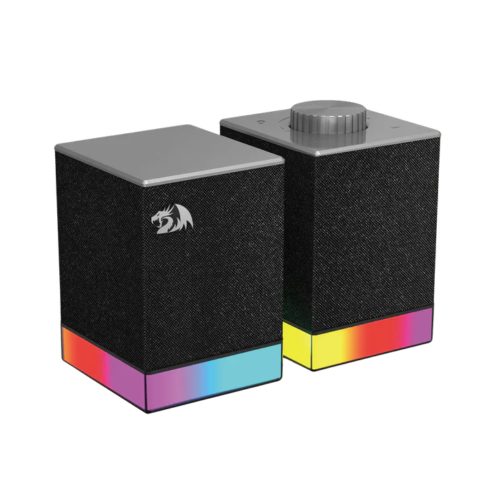 Redragon GS517 Glyph PC Gaming Speaker with Bluetooth & USB Connectivity