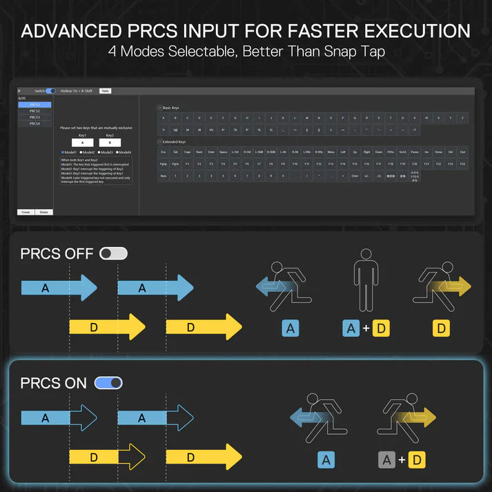 REDRAGON FIZZ K617M HE (Magnetic Hall Effect Keyboard) 8k Hz Polling Rate