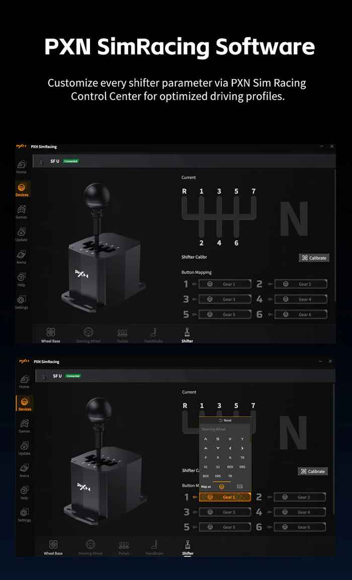 PXN SF U Gaming Gear Shifter