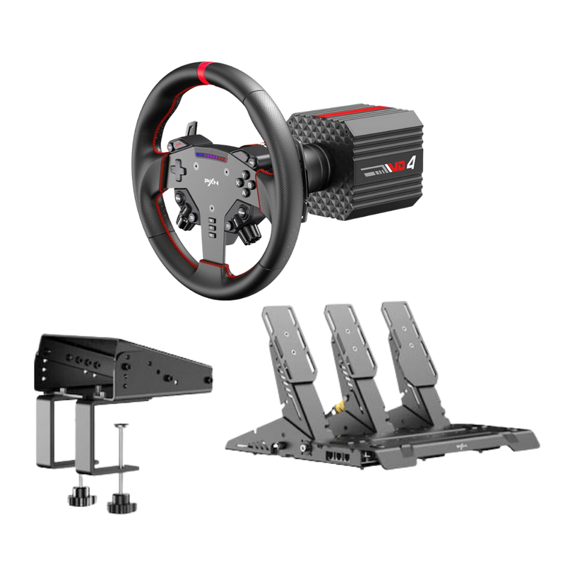 PXN VD4 Bundle F Gaming sim racing wheel
