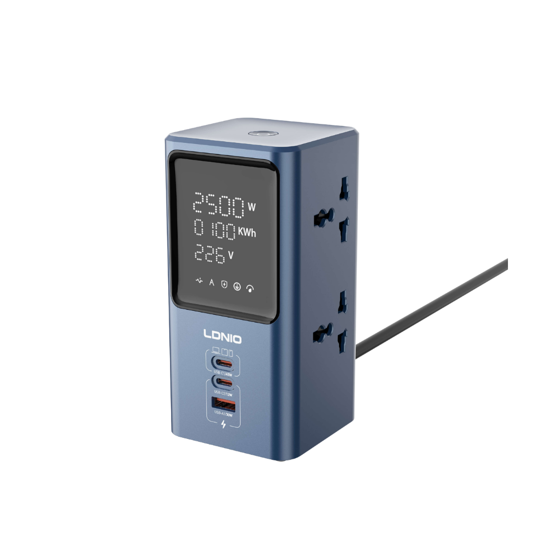 Ldnio 45w universal power strip desktop led power adapter sc2