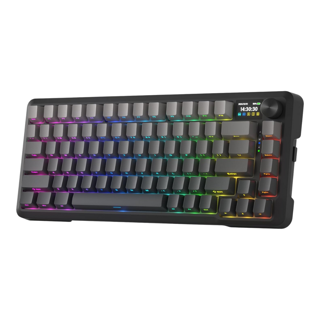 Redragon K724 PRO Wireless Gasket Gaming Keyboard w/Hype 1.14’’ TFT Screen