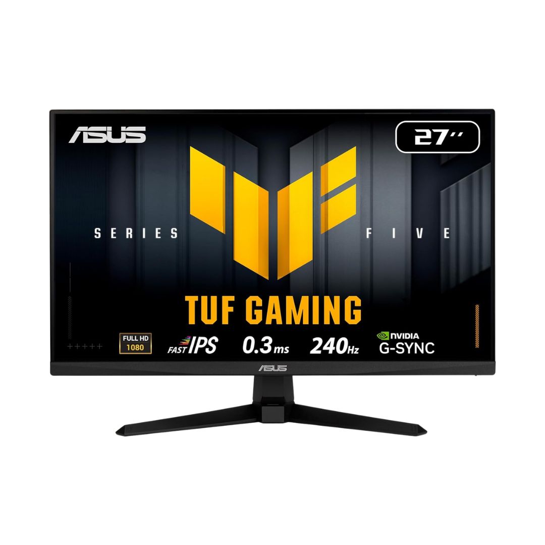 Asus tuf gaming vg279qm5a 27 inch full hd fast ips gaming monitor | 240 hz elmb sync 0.3ms 99% srgb gaming ai g-sync