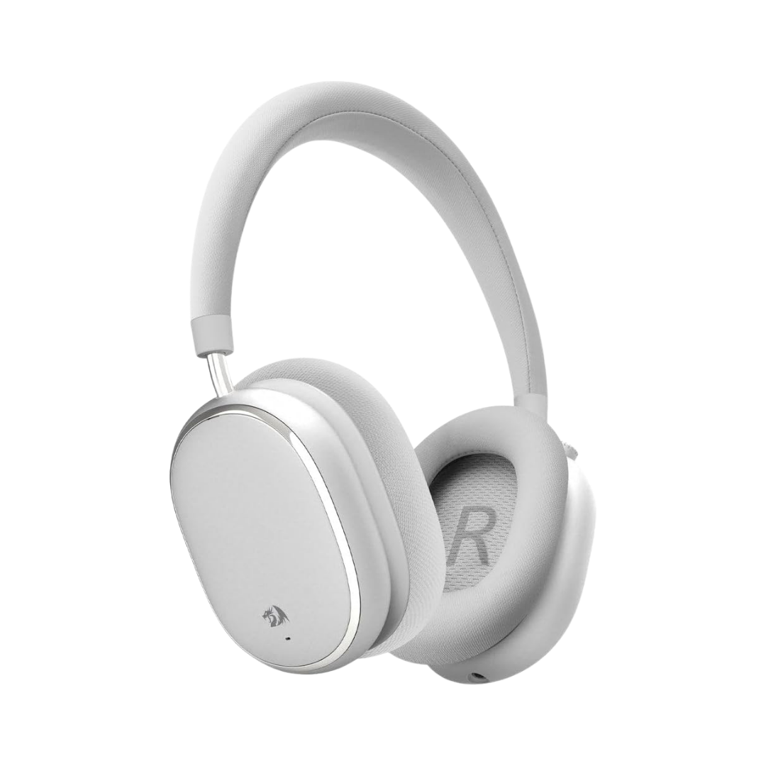 Redragon h620 vibecore 700nc anc bluetooth/wired headset (silver/grey)