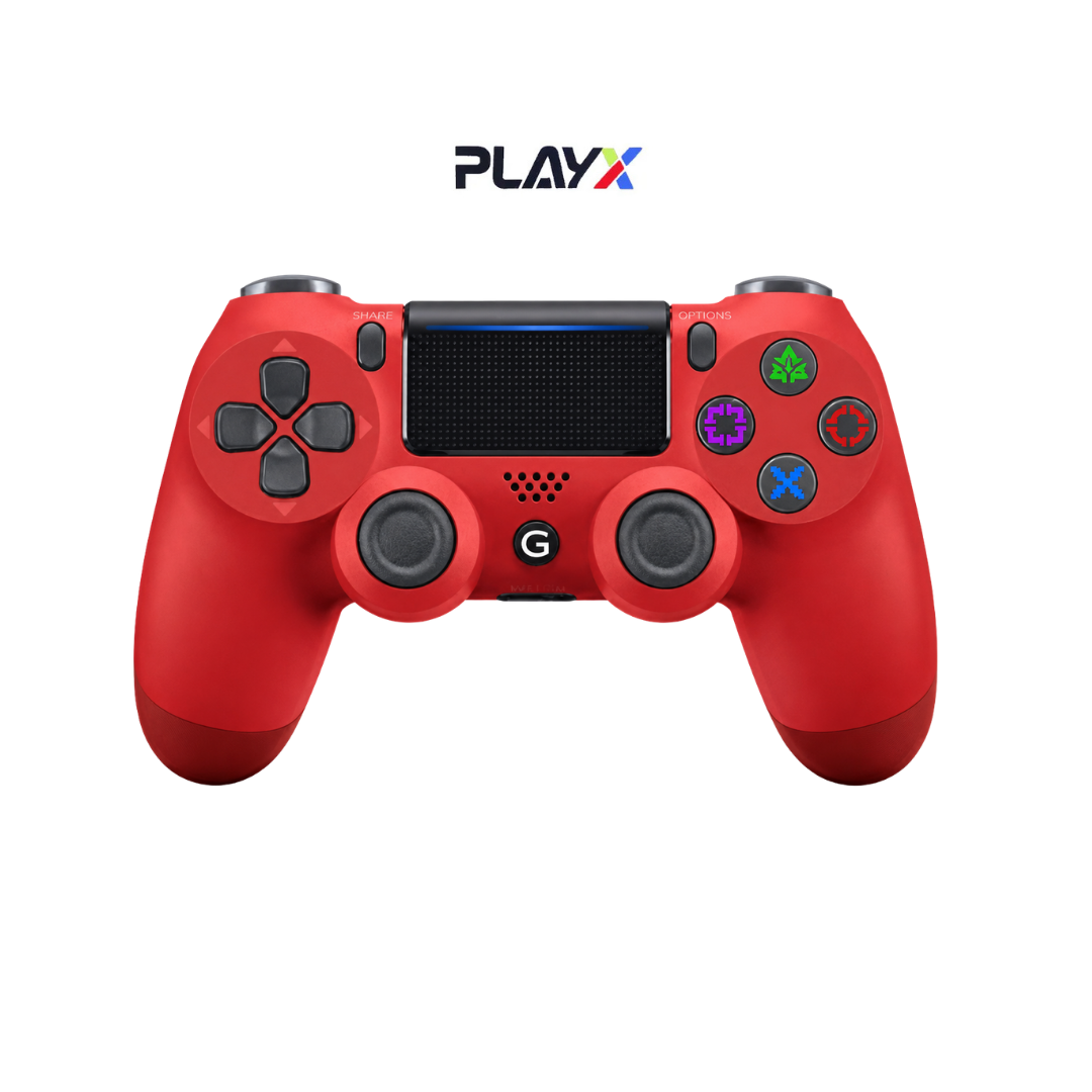 Playx bluetooth controller basic version ps4-pc-mobile - red-1