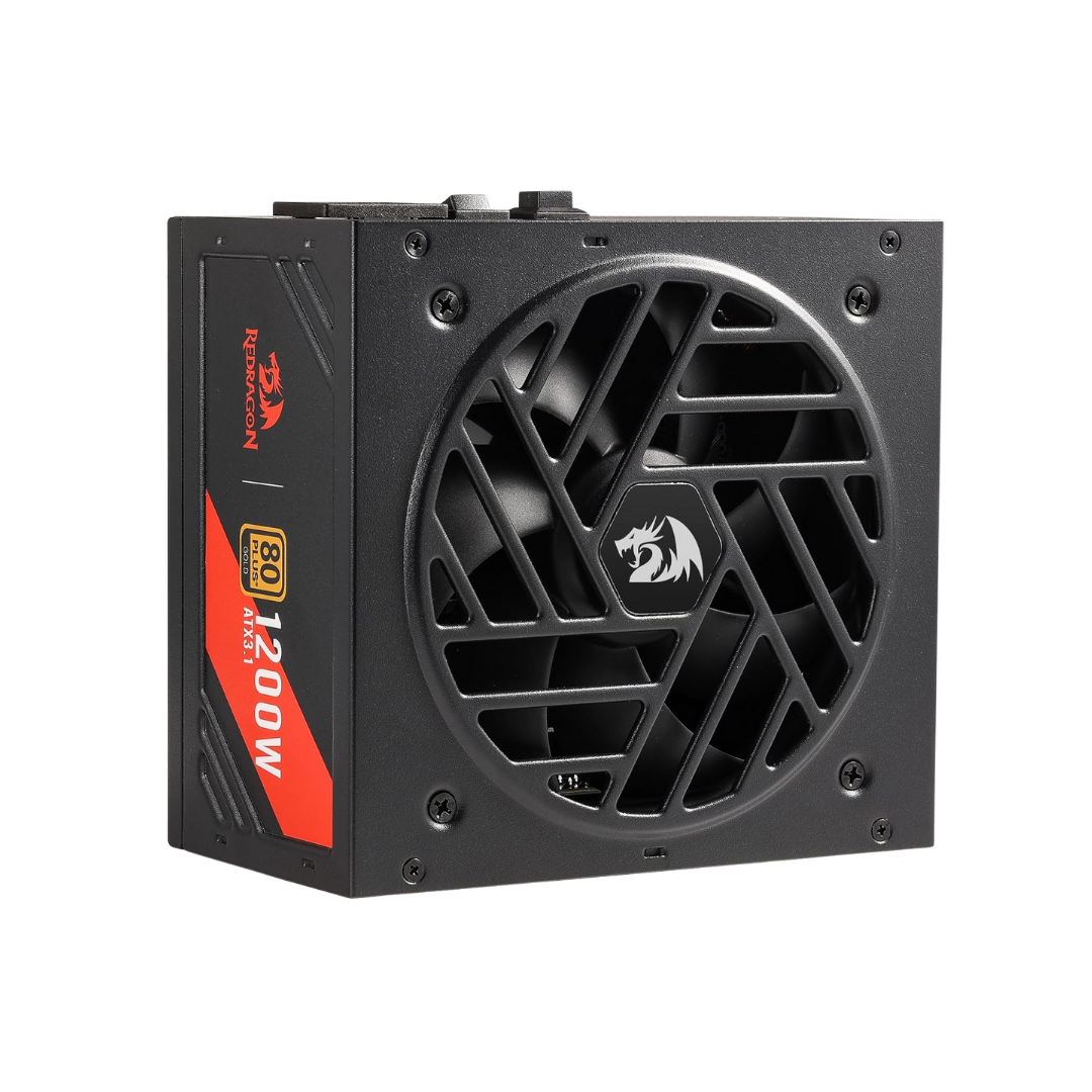 Redragon RGMS-1200W PRO 80+ Gold 1200 Watt Power Supply.