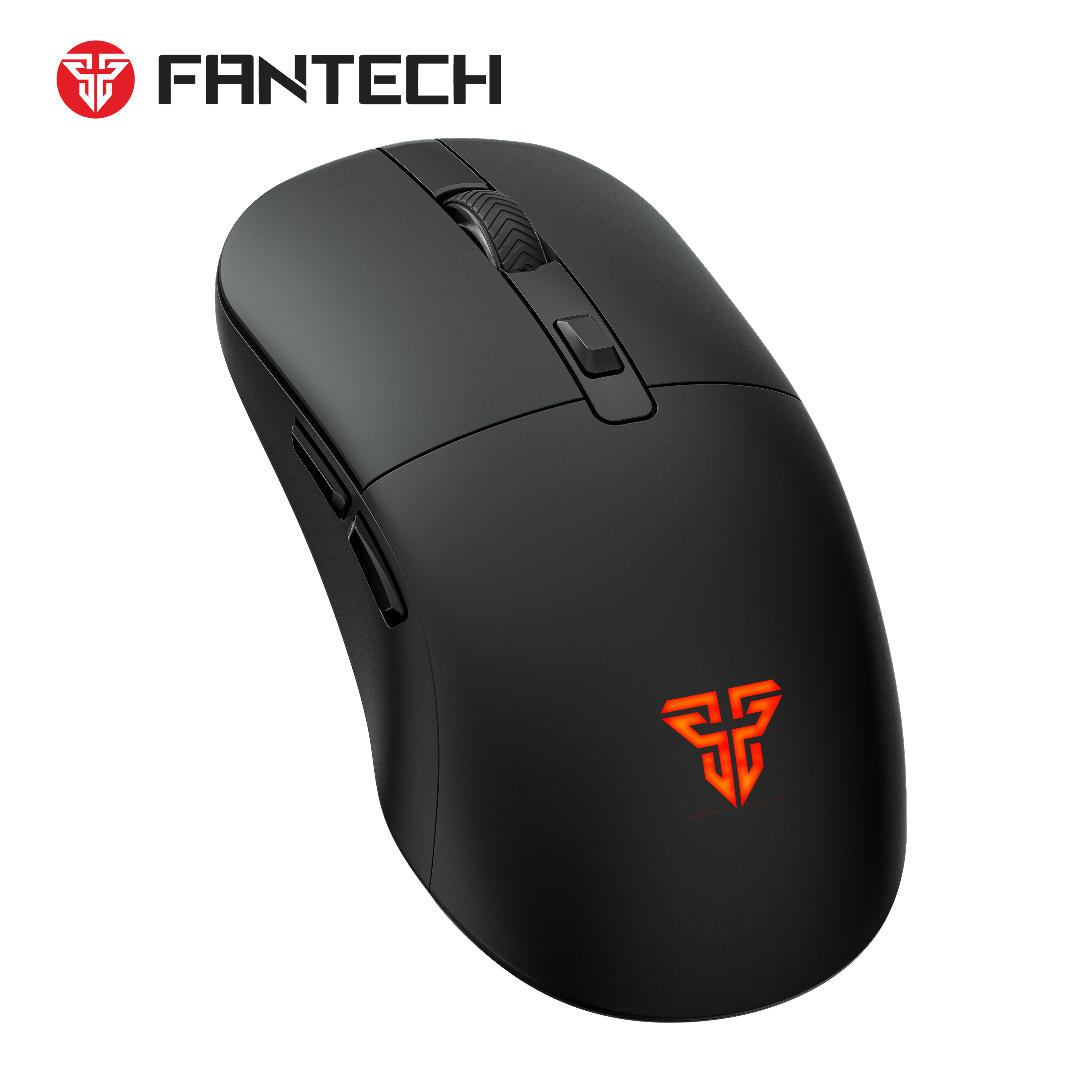 FANTECH WG9RD Wireless Gaming Mouse with Charging Magnetic Base Three Mode 12000DPI Customized E-sports Gamer Mouse
