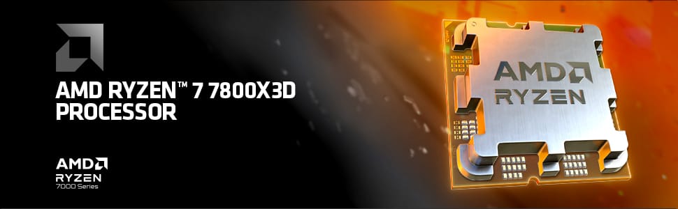 Amd Ryzen 7 7800x3d 8-core 4.2ghz (5.0 Ghz Max Boost) Tray - Gameonjo
