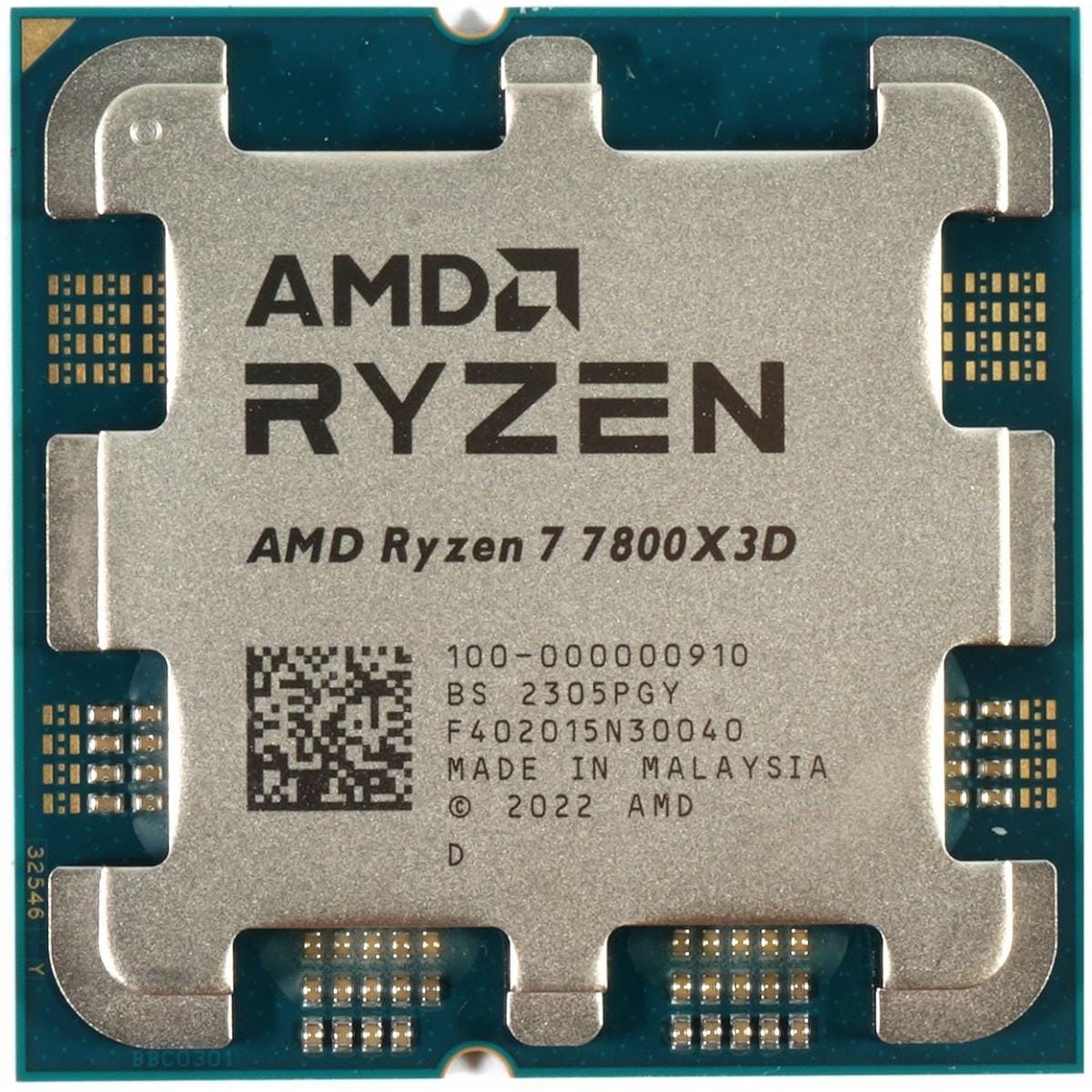 Amd Ryzen 7 7800x3d 8-core 4.2ghz (5.0 Ghz Max Boost) Tray - Gameonjo
