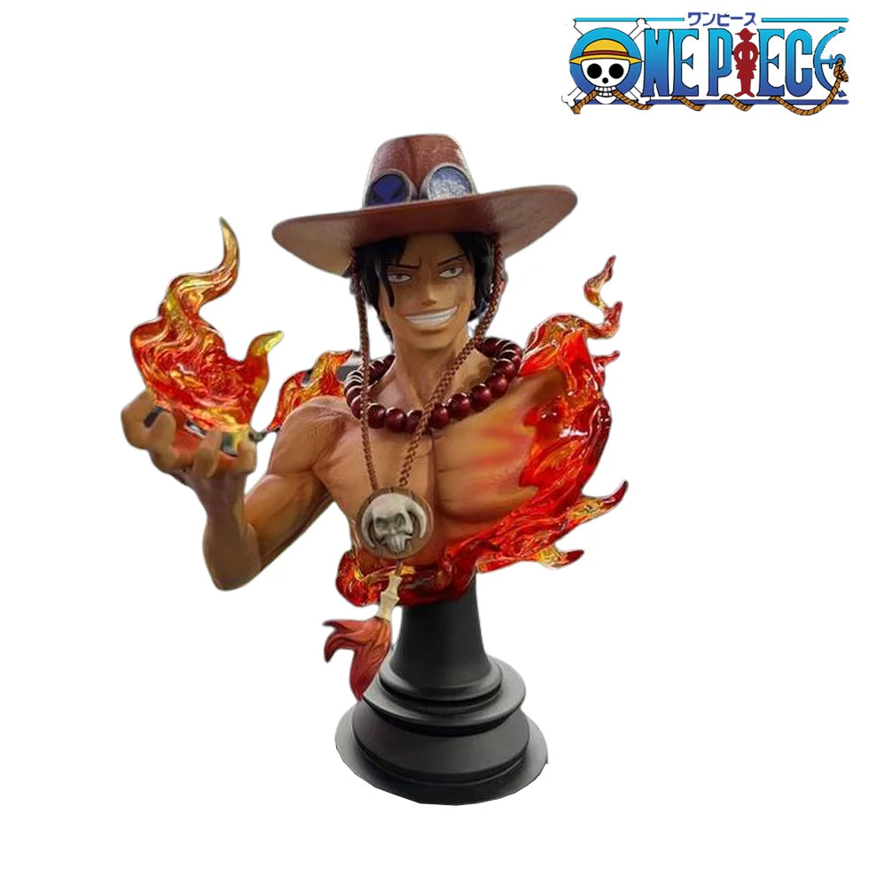 Ace action figure one piece - anime figures