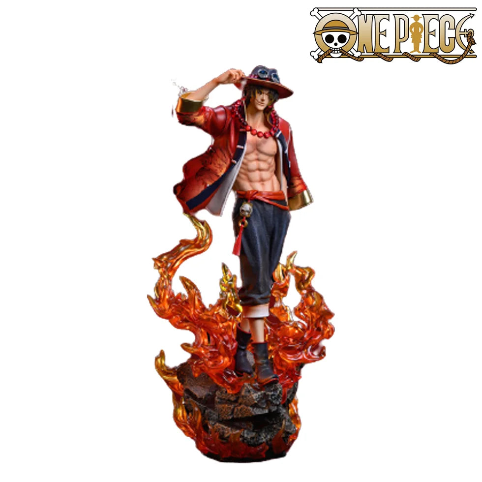 Ace action figure one piece - anime figures