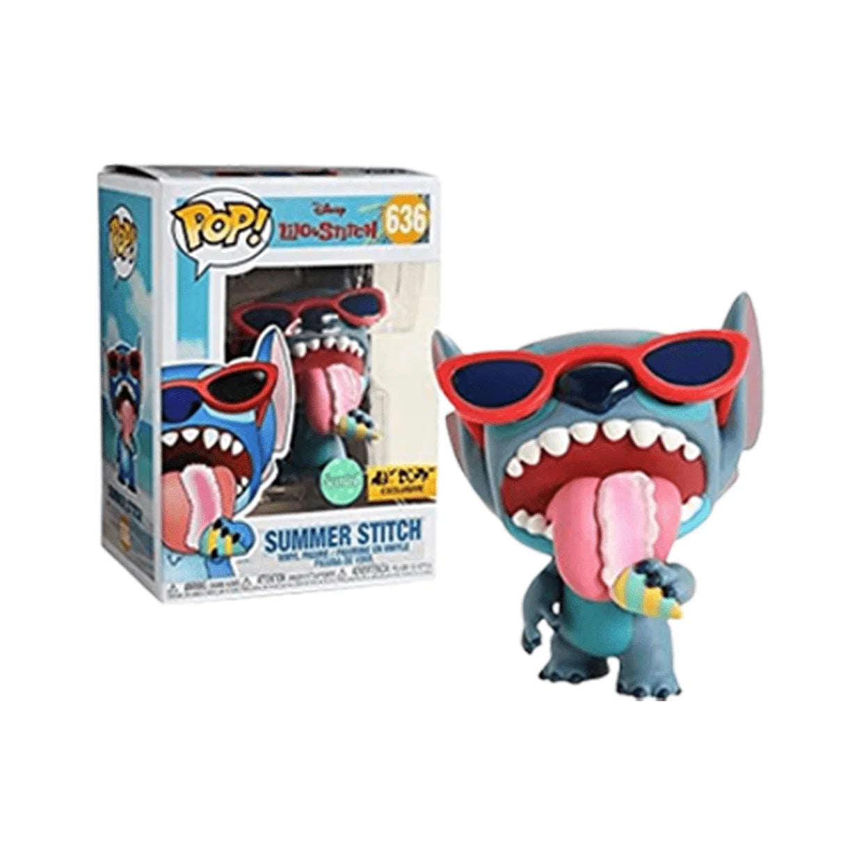Action figure stitch funko pop 10cm - anime figures