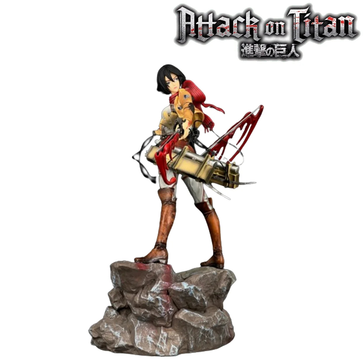 Attack on titans mikasa ackerman figure - anime figures