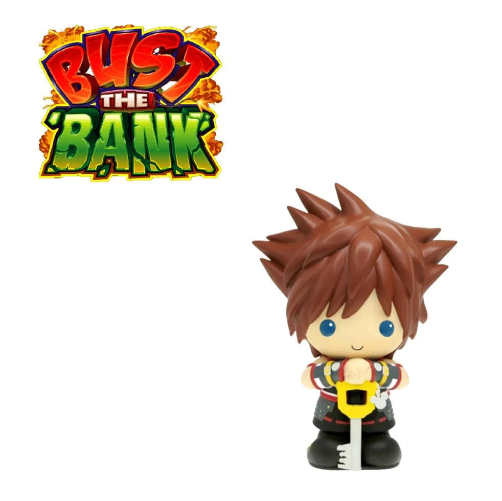 Chibi sora coin bank - anime figures