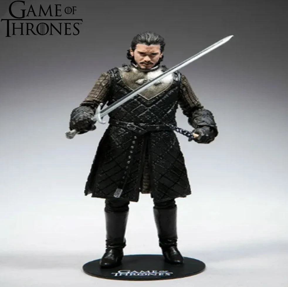 Game of thrones jon snow action figure - anime figures