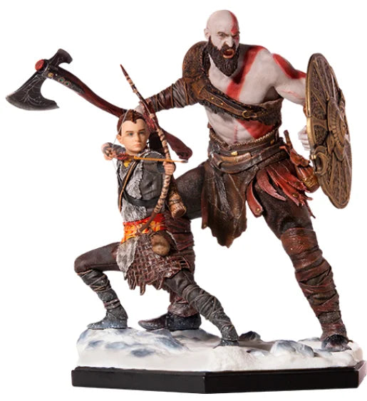 God of war kratos & atreus - anime figures