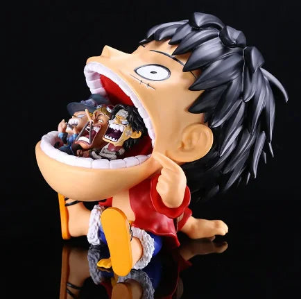 One piece luffy anime action figure entrance storage box - anime figures