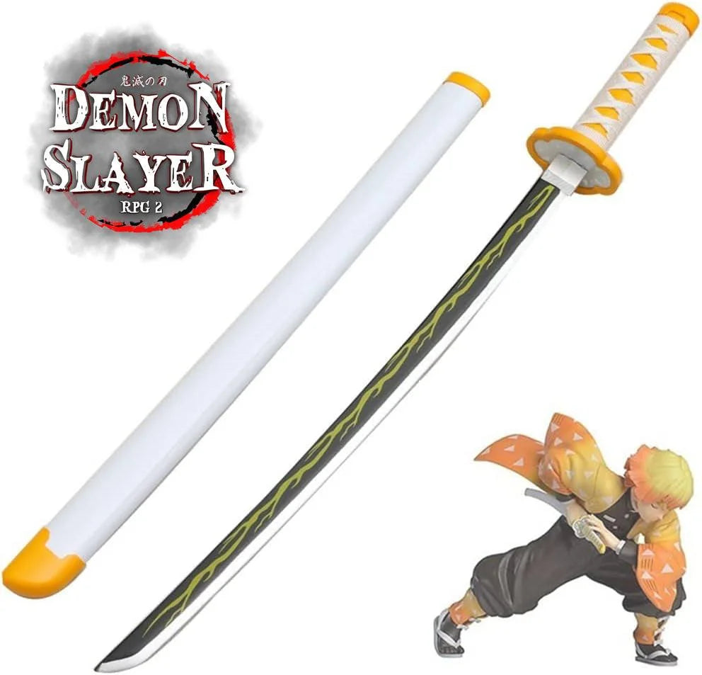 Agatsuma zenitsu thunder sowrd demon slayer - anime swords
