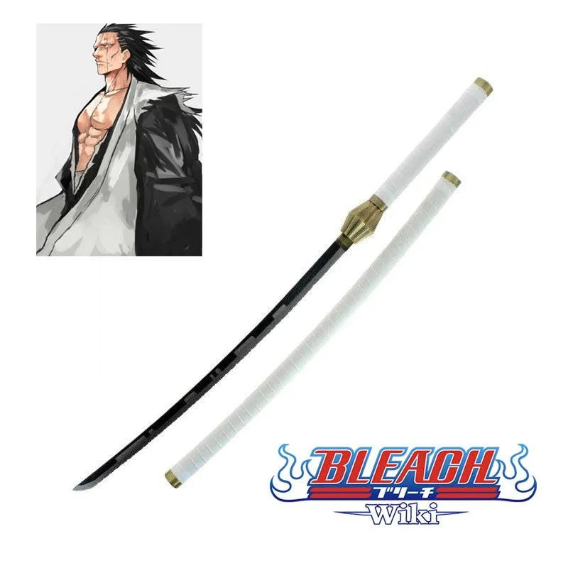 Katana bleach kenpachi zaraki nozarashi one piece - 104cm - anime swords
