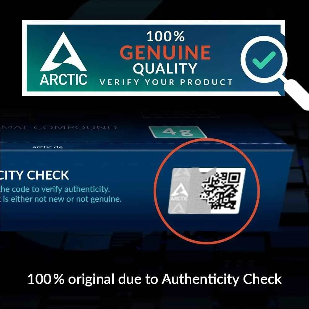 Arctic mx-6 thermal paste - ultimate performance with 6 mx cleaner included