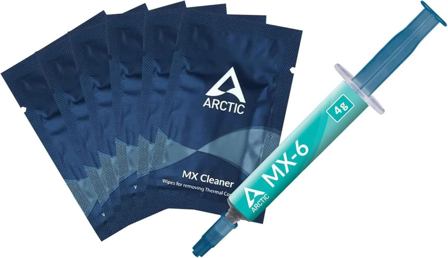 Arctic mx-6 thermal paste - ultimate performance with 6 mx cleaner included