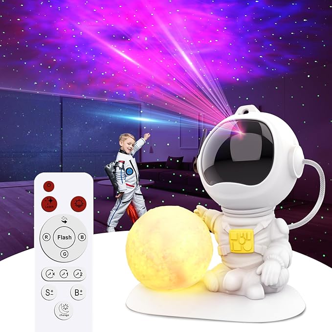 Astronaut Galaxy Projector, 3 in 1