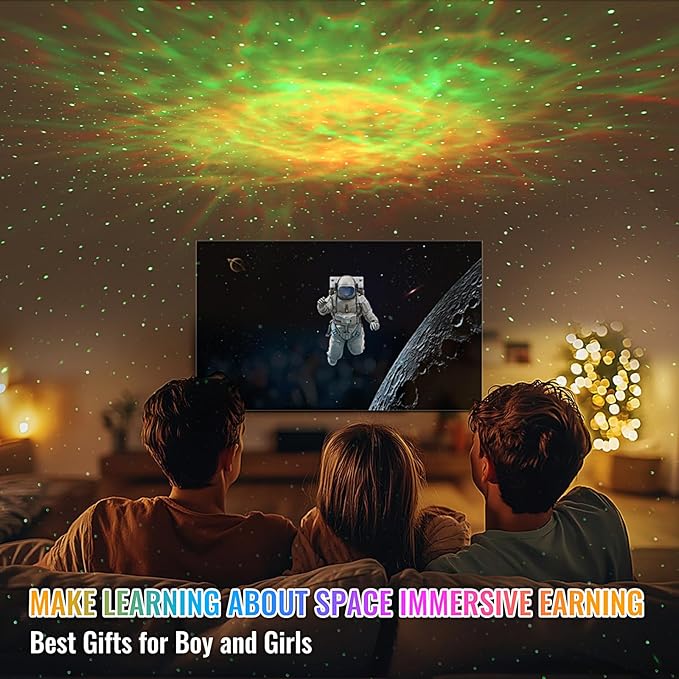 Astronaut Galaxy Projector, 3 in 1