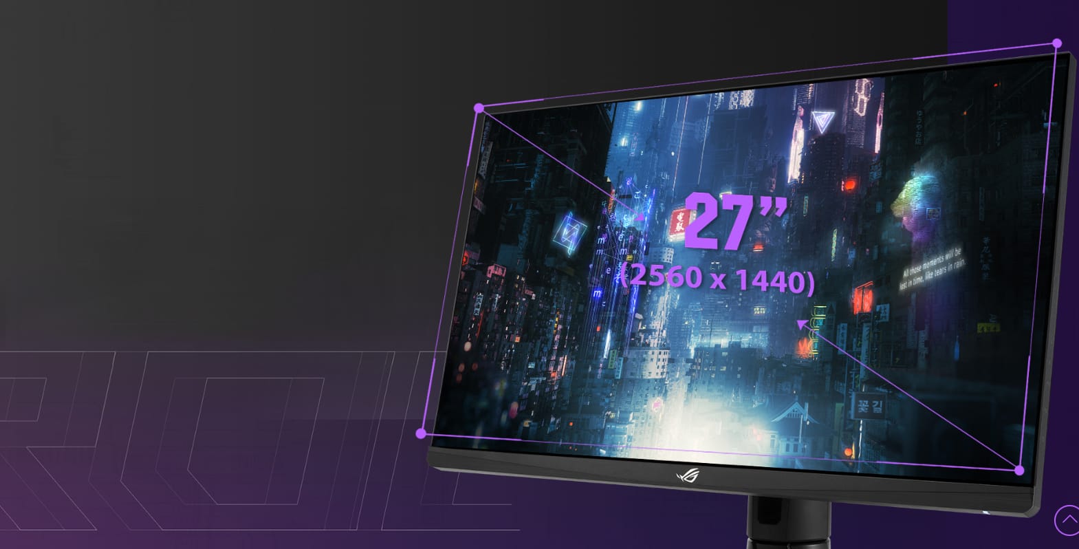 Asus Rog Strix Xg27aqm 27” Ips Hdr 2k 0.5ms Fast Ips 270hz - Gameonjo