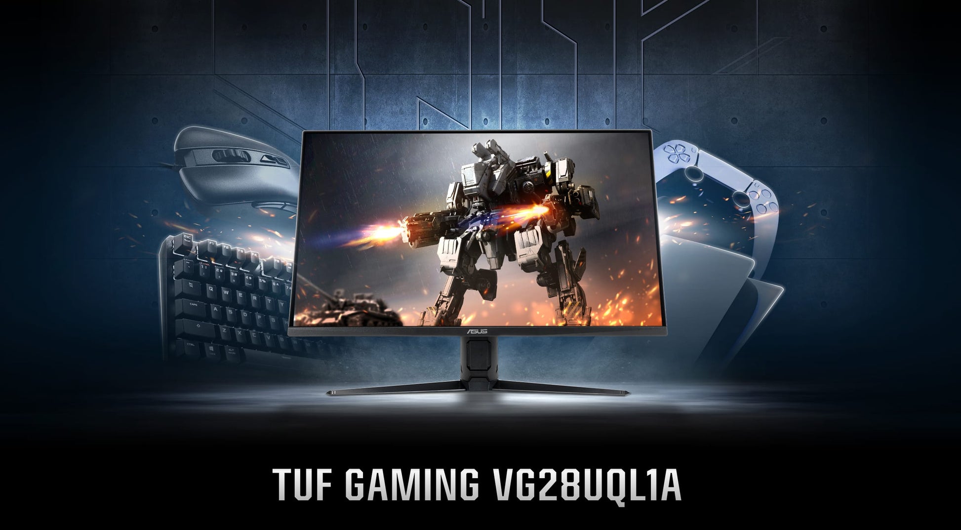 Asus Tuf 28" Vg28uql1a 4k 144hz Hdmi 2.1 Fast Ips 1ms - Gameonjo