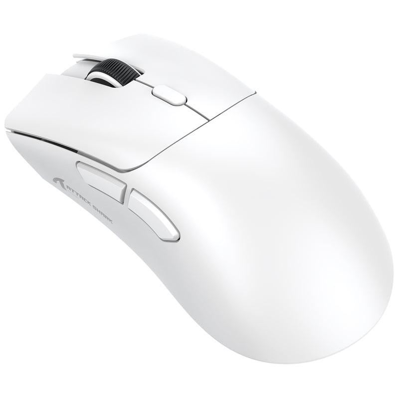 Attack Shark R1 Wireless Gaming Mouse 1k Whtie