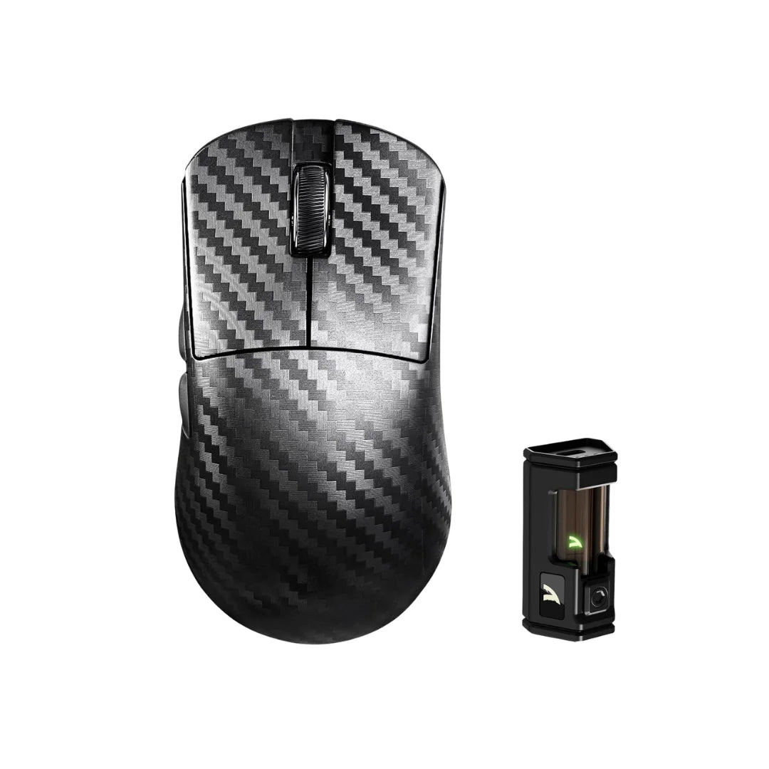 Attack shark r11 ultra 8k carbon fiber wireless gaming mouse,paw3950 max sensor,49g ultra-lightweight,nordic 52840 mcu