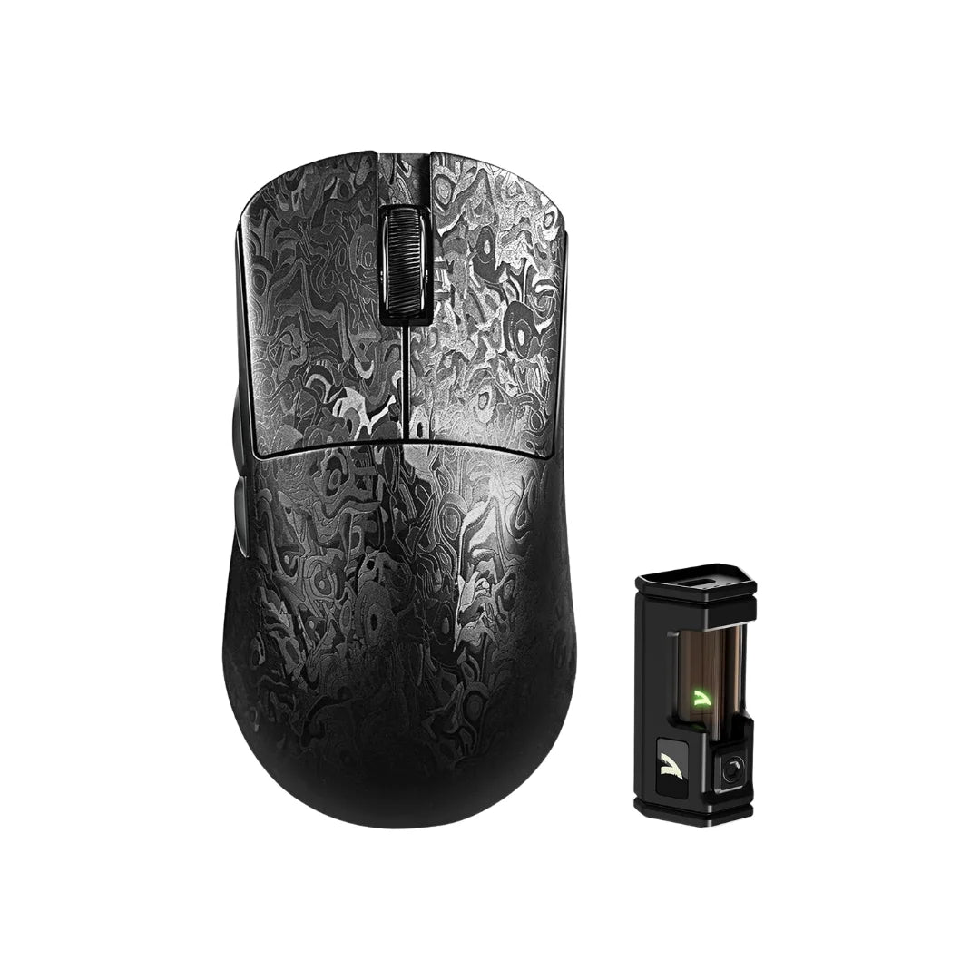 Attack shark r11 ultra 8k carbon fiber wireless gaming mouse,paw3950 max sensor,49g ultra-lightweight,nordic 52840 mcu