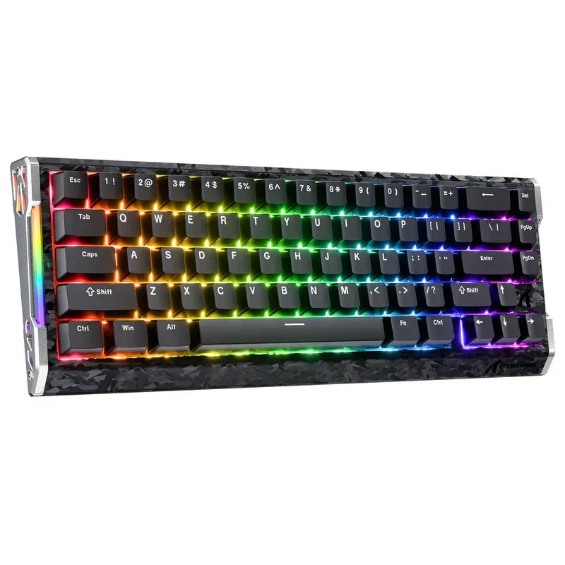 Attack shark r68 he 60% wired rapid trigger 8k mechanical rgb gaming keyboard with 0.005mm accuracy,0.08ms latency,256k