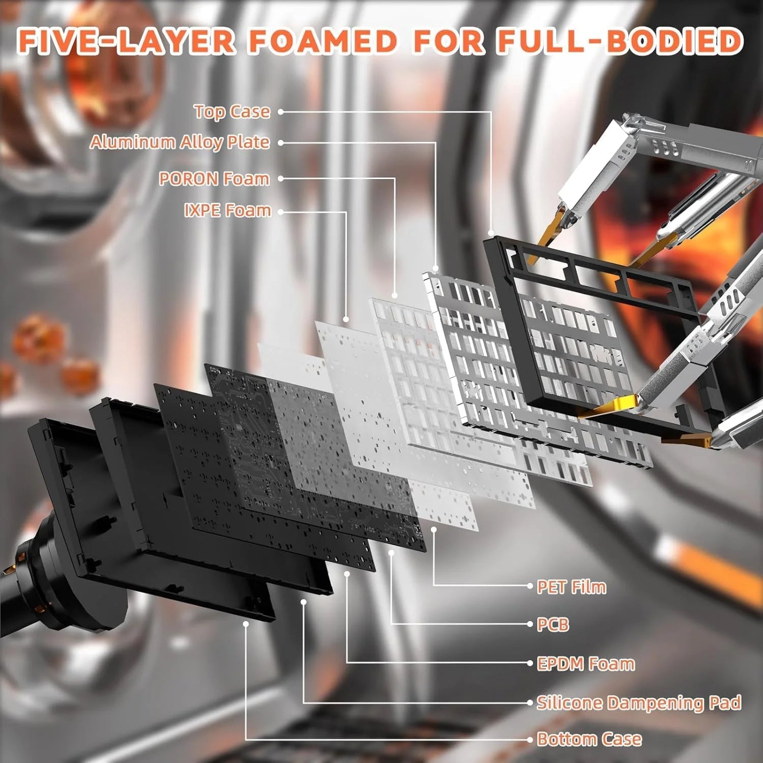 Attack shark r82 he rapid trigger wired mechanical gaming keyboard tkl nkro with 8k polling,0.005mm rt accuracy,256k