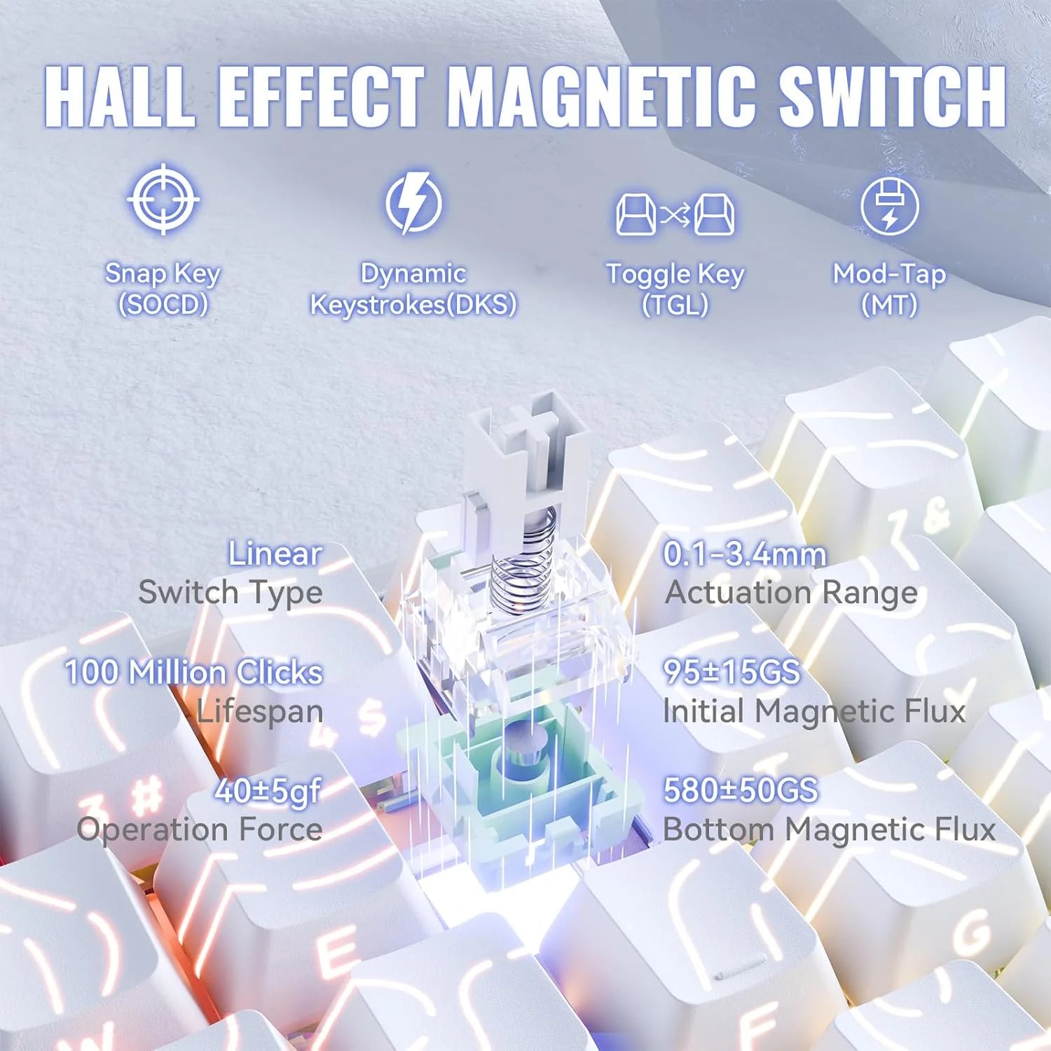 Attack shark x68max he wired rapid trigger mechanical creamy tkl rgb gaming keyboard with full aluminum cnc,8k