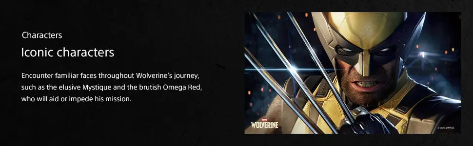 Encounter familiar faces throughout Wolverine&amp;#39;s journey, such as the elusive mystique and omega red