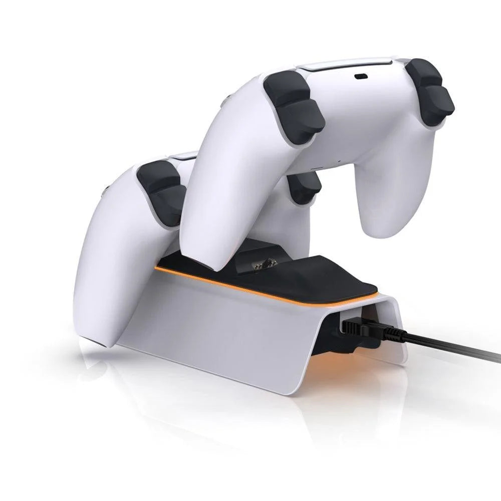 Charging dock ps5 - tp5-0521 for quick and convenient controller charging - console | ps5 essentials
