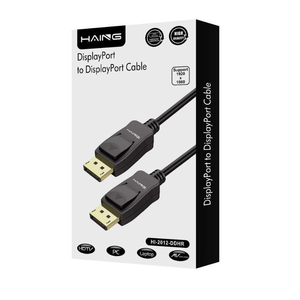 Haing high quality 2m display port to display port cable - cables & chargers | charging cables & adapters