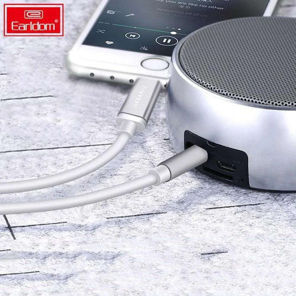 Earldom aux-22 | 1 lightning and 1 3.5 speaker out cable - cables & chargers | charging cables & adapters